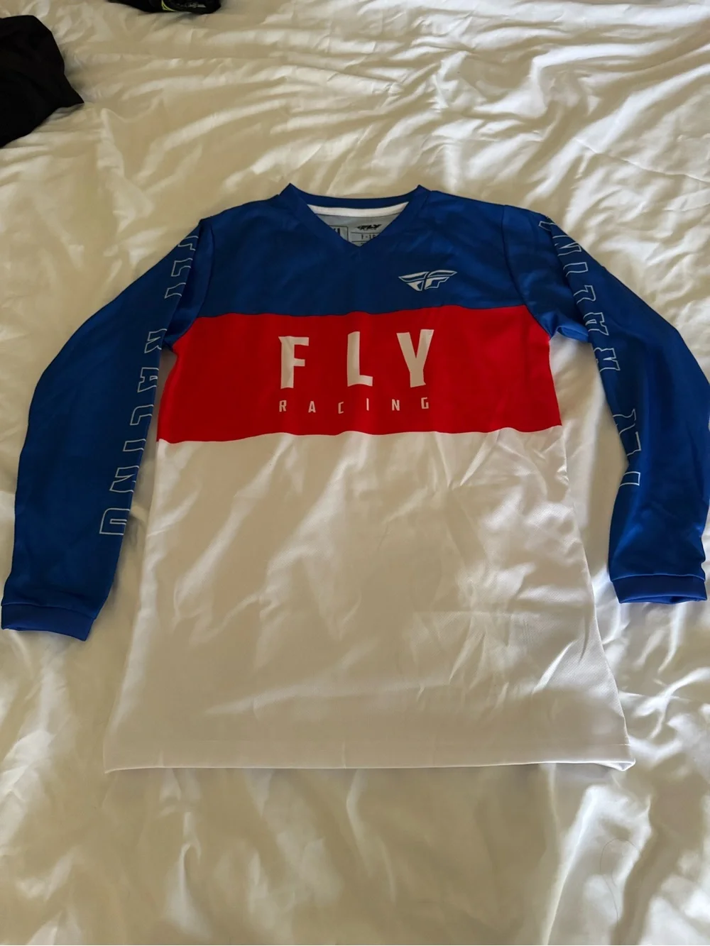 Kids' Colorblock Long Sleeve Jersey - Blue/Red/White